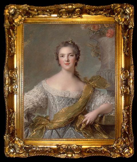 framed  Jean Marc Nattier Madame Victoire of France, ta009-2